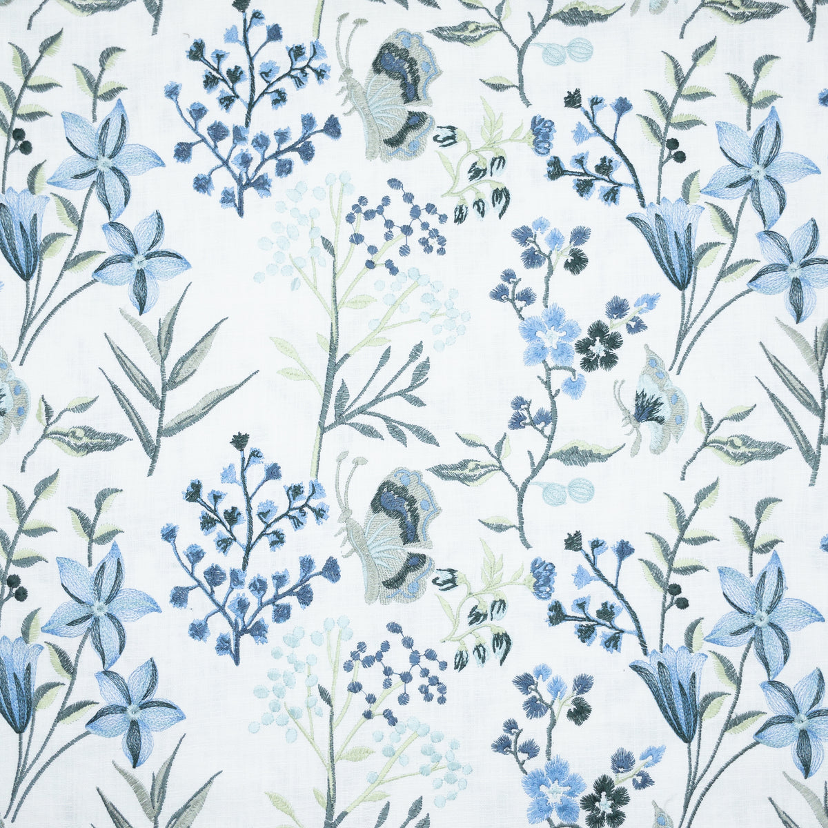 STOUT TEXTILES  MULTIPURPOSE,EMBROIDERIES TRADITIONAL, FLORAL BREEZE   - BIRA-2
