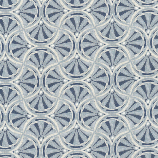 STOUT TEXTILES  MULTIPURPOSE,PRINT TRANSITIONAL,, OGEE HARBOR,LAKE   - BISH-2