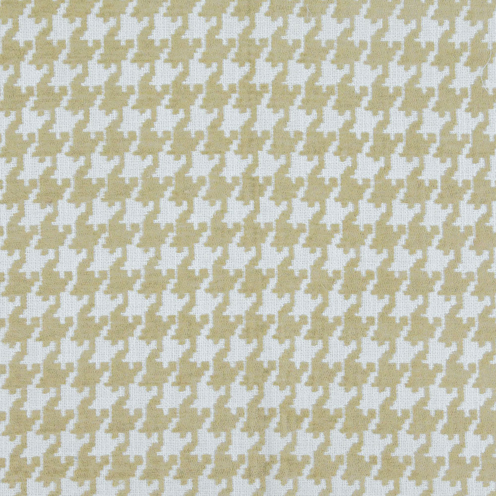 NICHOLASJOHN INC NJ-CAFE Bisque Houndstooth,Geometric   Fabric - NJ25-318