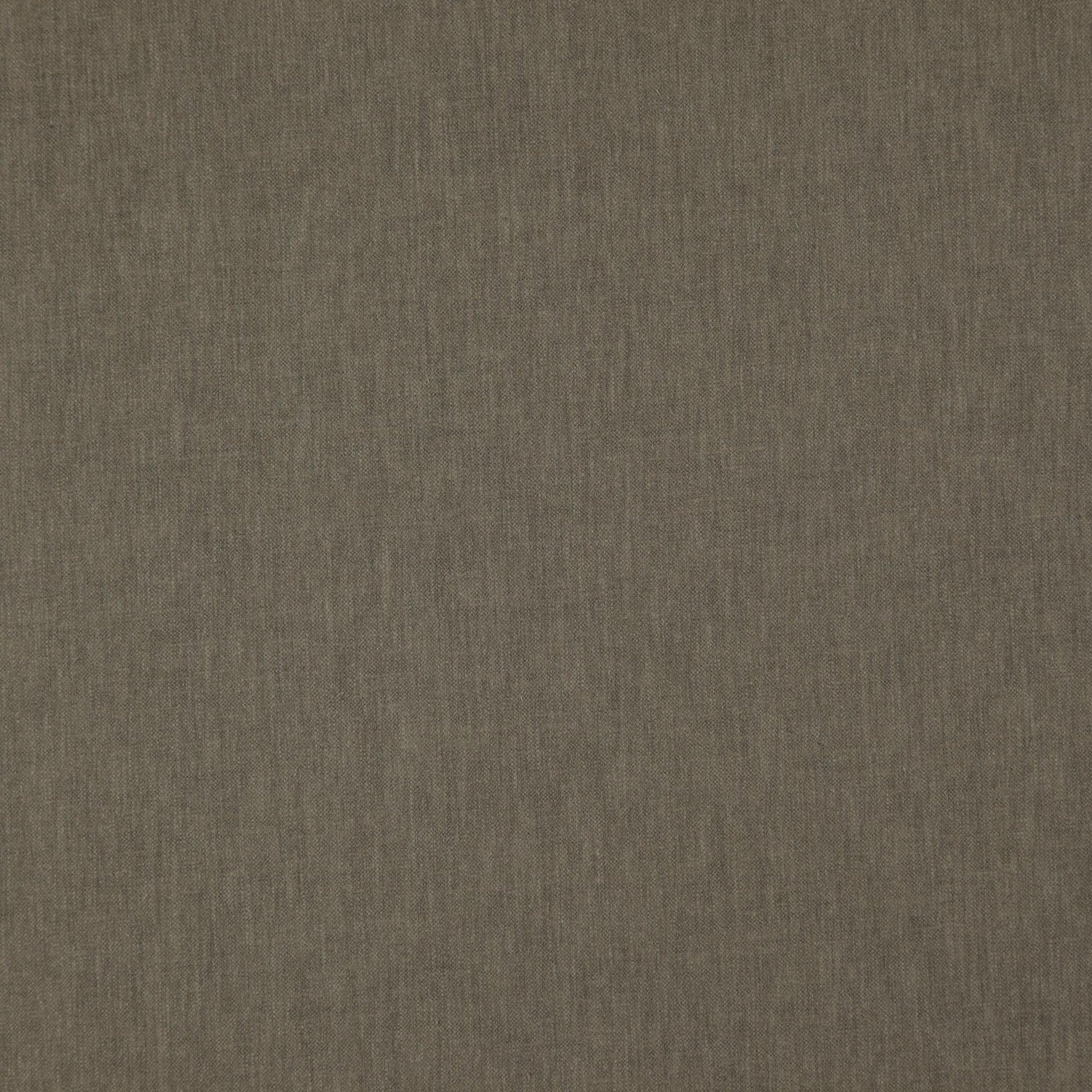 Taupe-brown textured linen-like fabric swatch with visible weave.