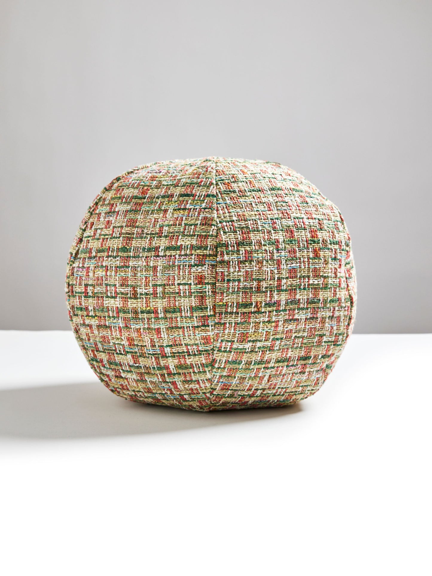 SCALAMANDRE PILLOWS   TEXTURE ROUND    - BI 0005RADKFAYE NEW SKU # BIRADKFAYE0005