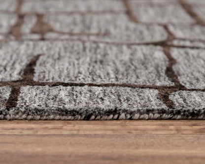 Industrial rug, 8' x 10'.