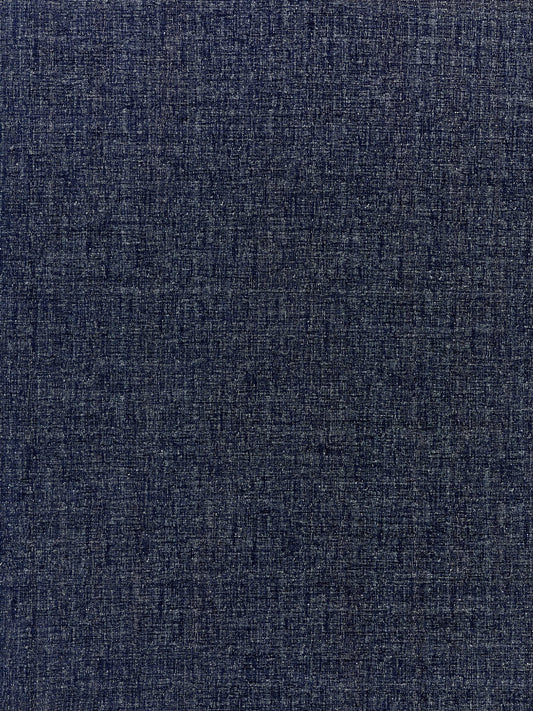 SCALAMANDRE  SPENCER CHENILLE FABRIC INDIGO   - BK 0006K65117