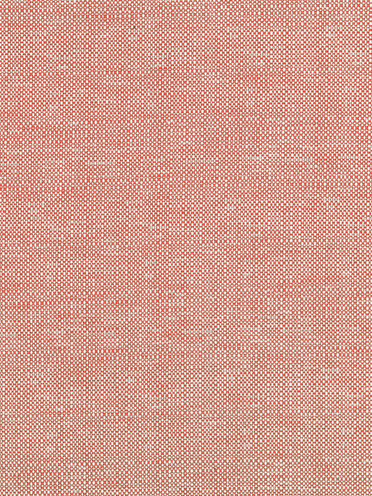 SCALAMANDRE  CHESTER WEAVE FABRIC CORAL   - BK 0007K65118