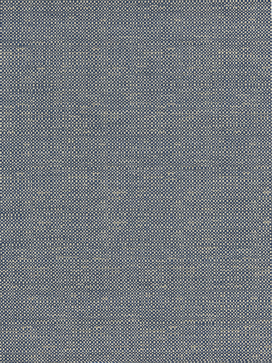 SCALAMANDRE  CHESTER WEAVE FABRIC INDIGO   - BK 0008K65118