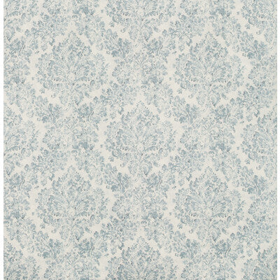 KRAVET BASICS PRINT DAMASK LIGHT BLUE,SLATE,WHITE   - BLUESTAR.15.0