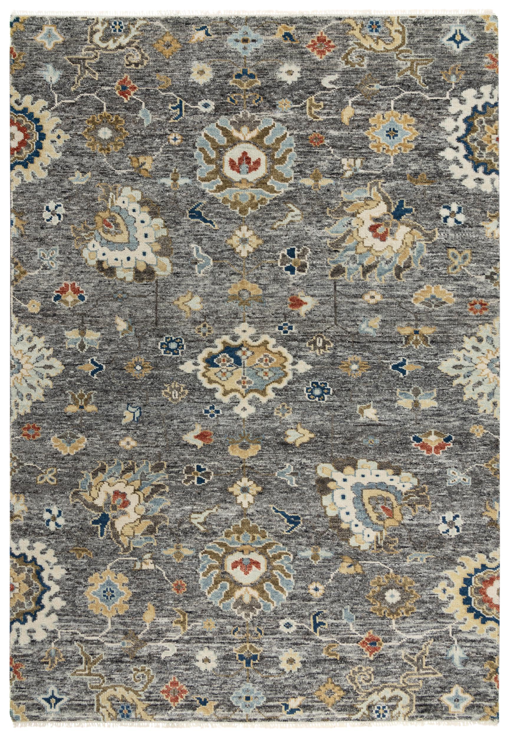Transitional rug, 6' x 9'.