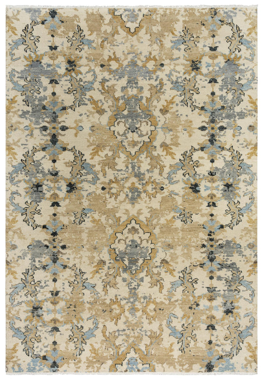 Transitional rug, 8' x 10'.