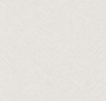 York Wallcoverings Antonina Vella Boho Luxe Chevron White Metallic Wallpaper  Bohemian Whites and Off-Whites  Wallpaper - BO6601