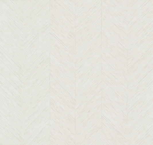 York Wallcoverings Antonina Vella Boho Luxe Chevron White Metallic Wallpaper  Bohemian Whites and Off-Whites  Wallpaper - BO6601