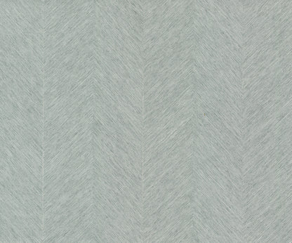 York Wallcoverings Antonina Vella Boho Luxe Chevron Blue Metallic Wallpaper  Bohemian Blues  Wallpaper - BO6605