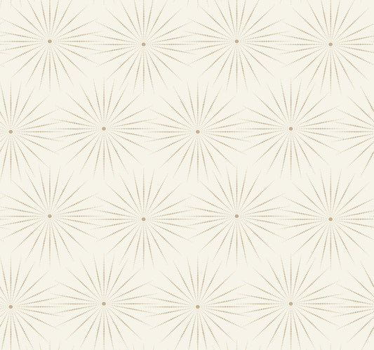 York Wallcoverings Antonina Vella Boho Luxe Starlight White and Silver Wallpaper  Bohemian Whites and Off-Whites  Wallpaper - BO6692