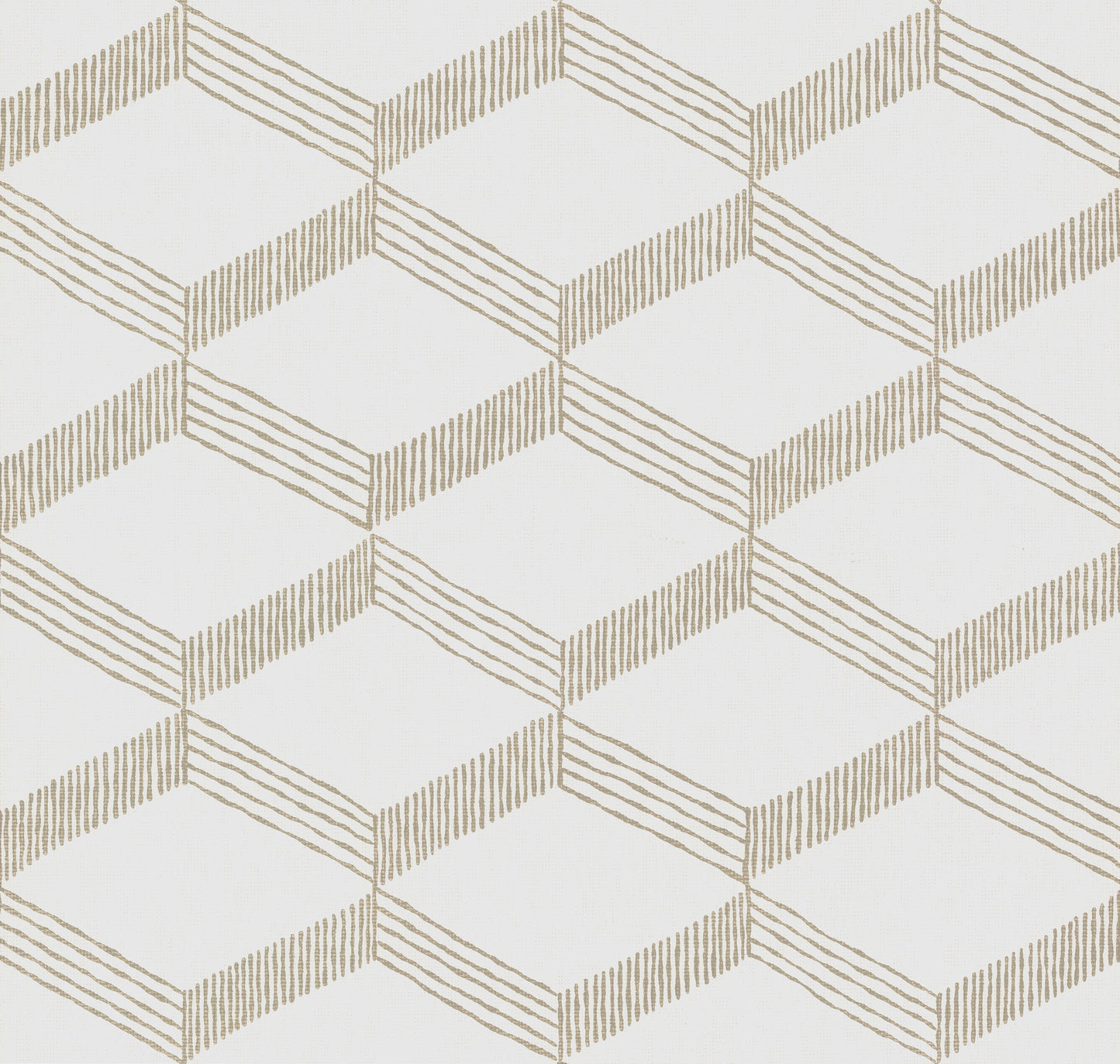 York Wallcoverings Antonina Vella Boho Luxe Palisades Paperweave Taupe Wallpaper Modern Geometrics Whites and Off-Whites  Wallpaper - BO6724