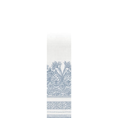 York Wallcoverings Antonina Vella Boho Luxe Henna Blue Wall Mural  Bohemian Multicolor  Wallpaper - BO6741M
