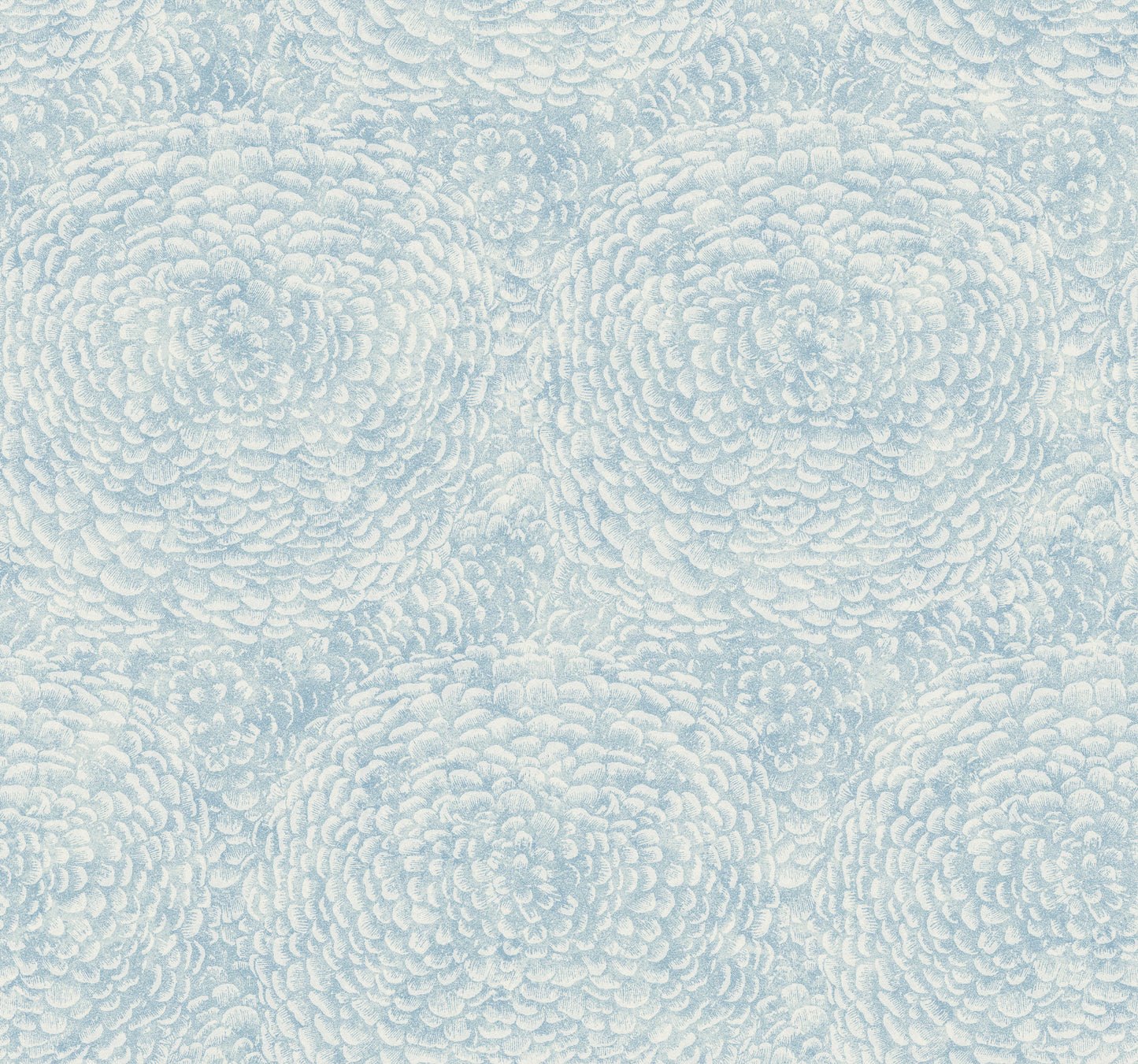 York Wallcoverings Best Sellers Floret Blue Wallpaper  Bohemian Blues  Wallpaper - BO6754