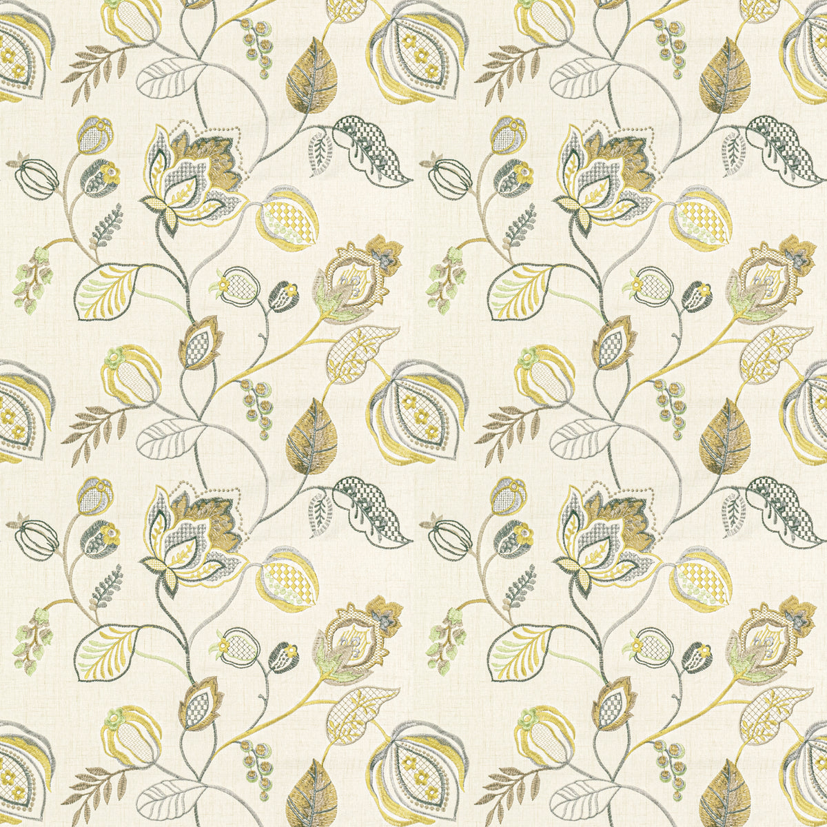 STOUT TEXTILES  MULTIPURPOSE,EMBROIDERIES TRADITIONAL, FLORAL TRUFFLE   - BOAR-2