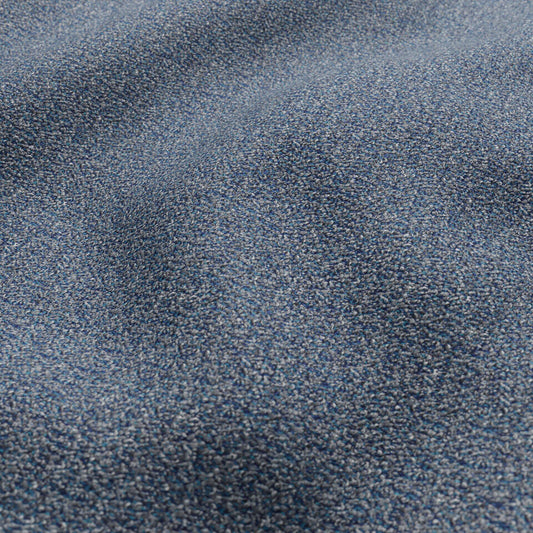 JF Fabrics FibreGuard Outdoor BOARDWALK 67 Fabric Plain, Texture Blue, Grey  Boucle, Outdoor - 9735767 J9551