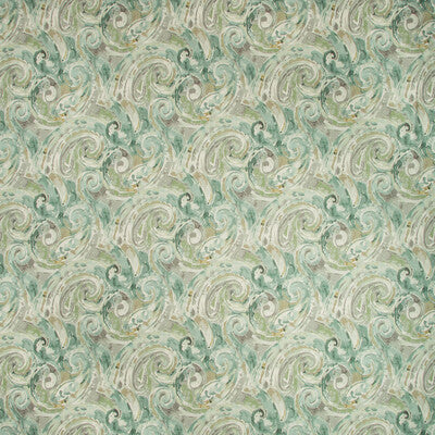 KRAVET BASICS PRINT PAISLEY WHITE,GREEN,GREY   - BOAST.311.0