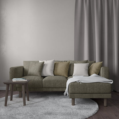 NICHOLASJOHN INC NJ-HAWTHORNE Taupe Solid,Texture,Velvet   Fabric - NJ25-341