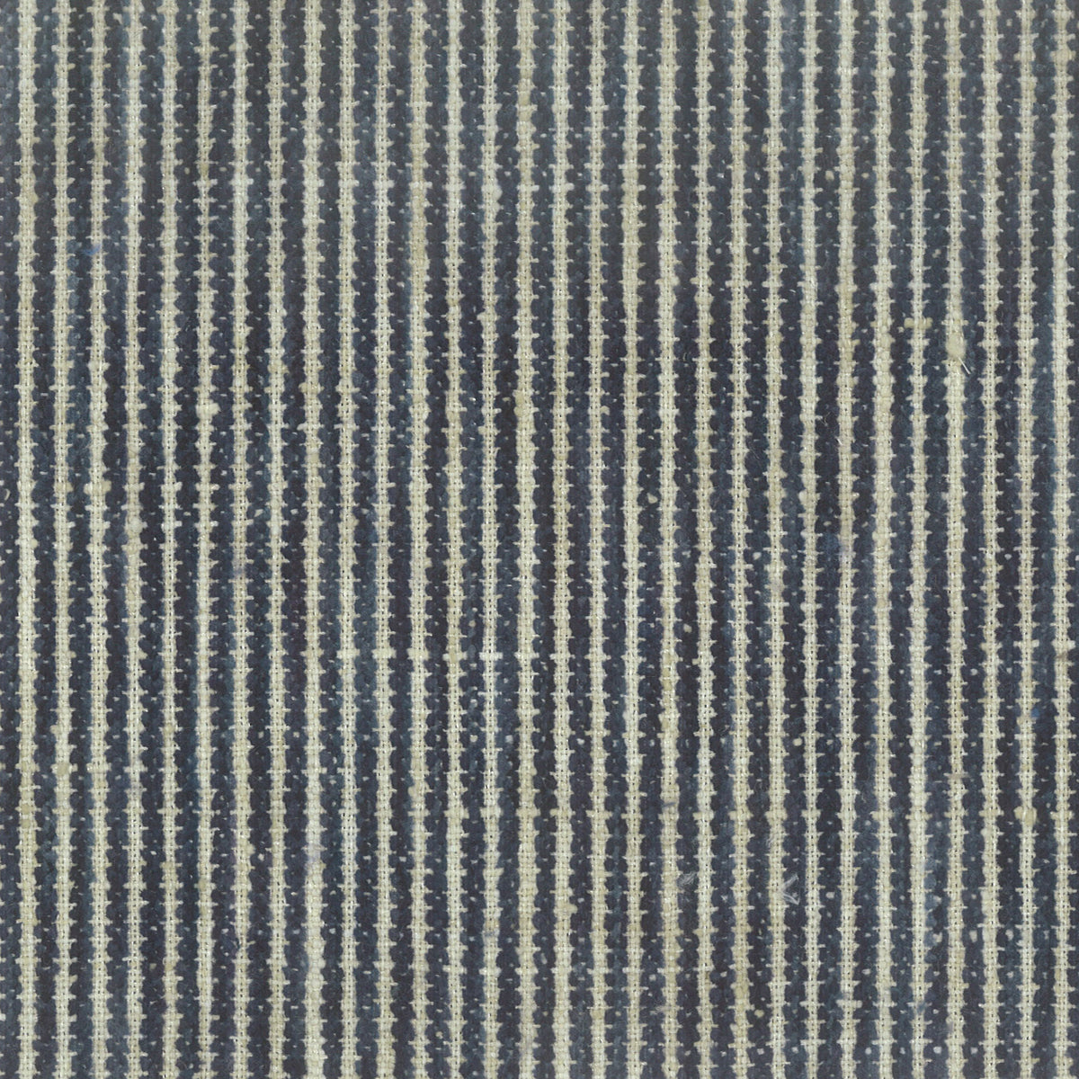 STOUT TEXTILES  MULTIPURPOSE,CHENILLE TRADITIONAL, STRIPE INDIGO,INK   - BOHE-3