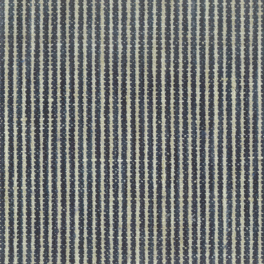 STOUT TEXTILES  MULTIPURPOSE,CHENILLE TRADITIONAL, STRIPE INDIGO,INK   - BOHE-3