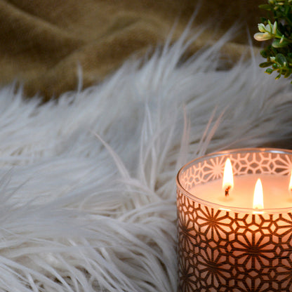 NICHOLASJOHN INC NJ-CHIC Cream Faux Fur   Fabric - NJ25-343