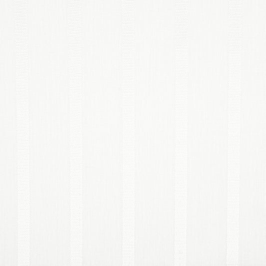 STOUT TEXTILES  DRAPERY,SHEER TRADITIONAL, STRIPE BLEACH,SALT,SNOW,WHITE   - BOLL-1