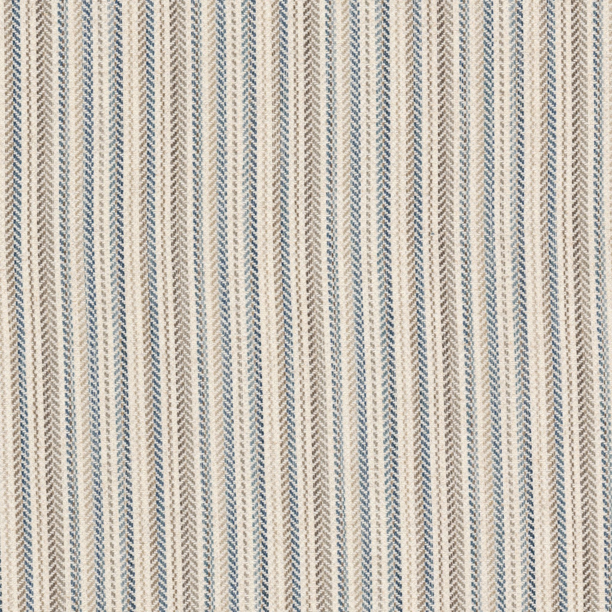 STOUT TEXTILES  UPHOLSTERY,WOVENS TRADITIONAL, STRIPE CADET,FEDERAL   - BOLO-1