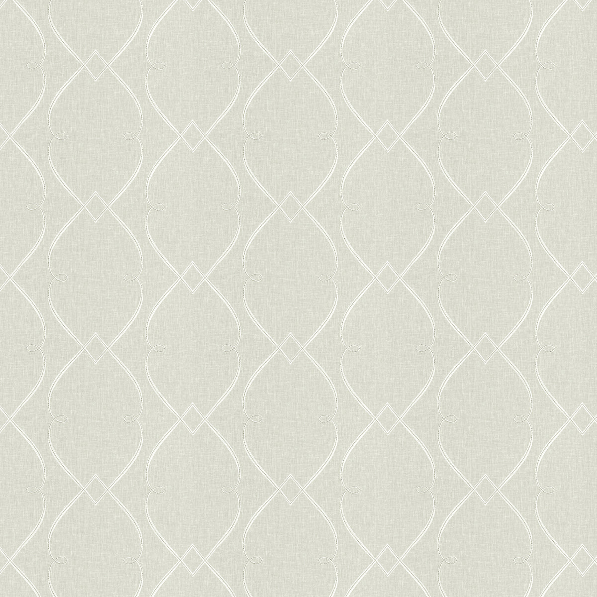STOUT TEXTILES  DRAPERY,EMBROIDERIES TRANSITIONAL,, GEOMETRIC GREY   - BOLS-2