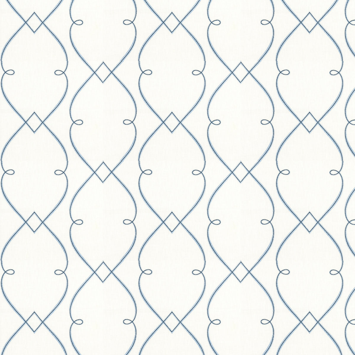 STOUT TEXTILES  DRAPERY,EMBROIDERIES TRANSITIONAL,, GEOMETRIC SKY   - BOLS-3