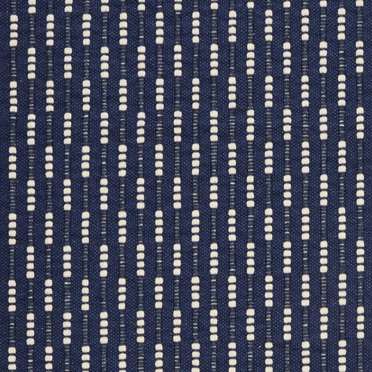 JF Fabrics BONDI 69 Fabric Stripe, Texture Blue, White  Jacquard - 9286669 J9421