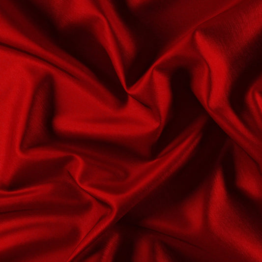 JF Fabrics BORDEAUX 45 Fabric Plain,Traditional,Transitional Red  Velvet - 8806545 J8961
