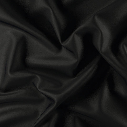 JF Fabrics BORDEAUX 99 Fabric Plain,Traditional,Transitional Black  Velvet - 8806599 J8961
