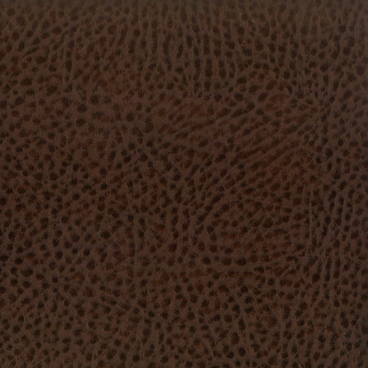 STOUT TEXTILES  FAUX LEATHER TRADITIONAL, SOLID BARK,WOODLAND   - BOSC-1