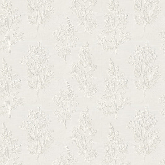 JF Fabrics BOTANY 91 Fabric Floral,Traditional Cream,Off White  Embroidery,Sheer - 8430591 J8591