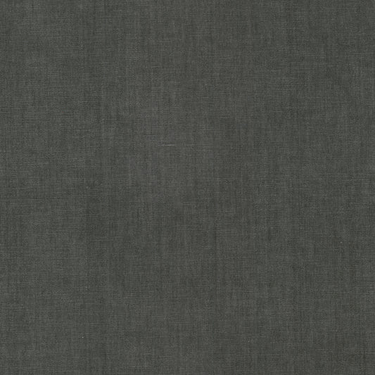STOUT TEXTILES  UPHOLSTERY,CHENILLE TRADITIONAL, SOLID ASPHALT   - BOUN-7