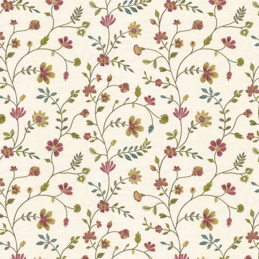 STOUT TEXTILES  MULTIPURPOSE,EMBROIDERIES TRADITIONAL, FLORAL SPRINGTIME   - BOXE-1