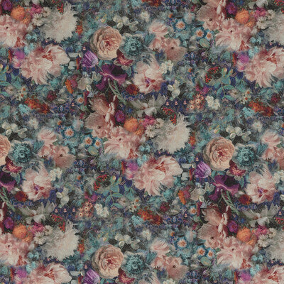 G P & J BAKER PRINT  TEAL,PINK,MULTI   - BP10643.3.0