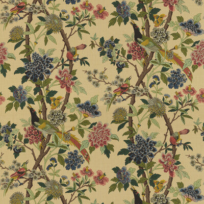 G P & J BAKER PRINT FLORA & FAUNA BEIGE,,   - BP10723.3.0