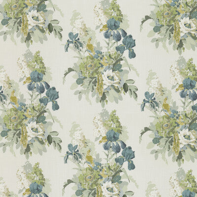 G P & J BAKER PRINT FLORA & FAUNA BEIGE,BLUE,BROWN   - BP10774.4.0