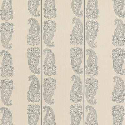 G P & J BAKER PRINT PAISLEY BLUE,IVORY,   - BP10796.2.0