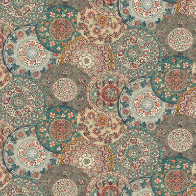 G P & J BAKER PRINT  TEAL,MULTI,   - BP10856.3.0