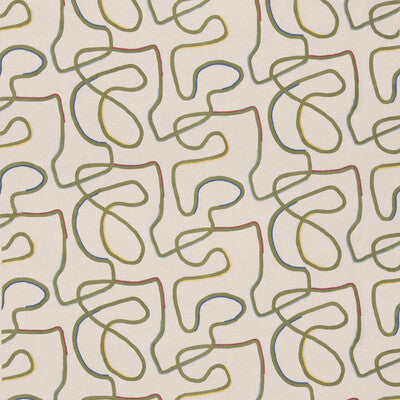 G P & J BAKER PRINT  BEIGE,MULTI,GREEN   - BP11054.2.0