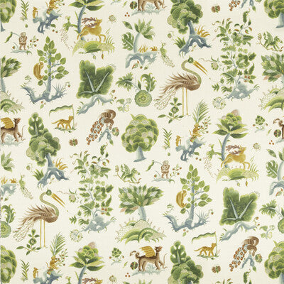 G P & J BAKER PRINT  GREEN,BLUE,BEIGE   - BP11073.2.0