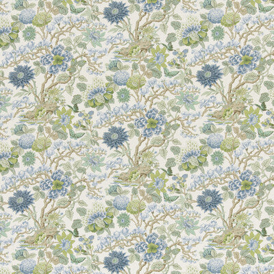 G P & J BAKER PRINT  GREEN,BLUE,WHITE   - BP11075.2.0