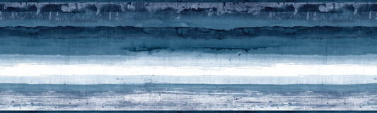 York Wallcoverings Beige and Neutrals Mesa Blue Border   Blues  Wallpaper - BP8267BD