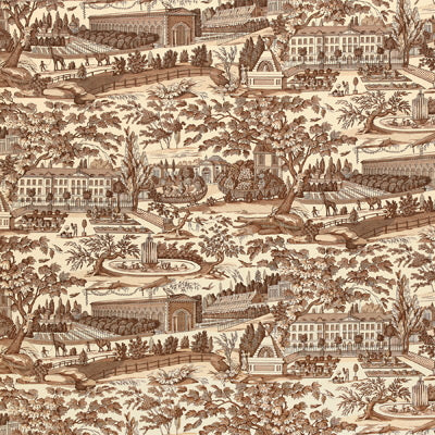 BRUNSCHWIG & FILS ZARAFA PRINT---TOILE EDEN   - BR-69504.845.0