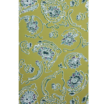 BRUNSCHWIG & FILS BYZANTINE SWIRL ON PAPER PRINT---MODERN PEAT   - BR-69573.426.0