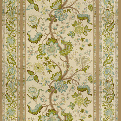 BRUNSCHWIG & FILS PRINT JACOBEANS BLUE,BEIGE,   - BR-700016.248.0