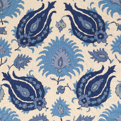 BRUNSCHWIG & FILS PRINT GLOBAL BEIGE,LIGHT BLUE,BLUE   - BR-700020.278.0